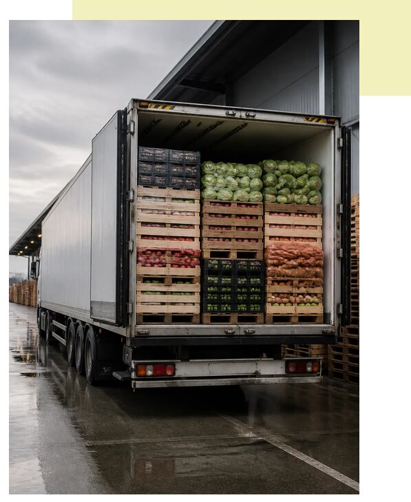 Перевозка плодоовощной продукции в Петропавловск-Камчатского по цене от 5181 р. | Агросервис-Птк